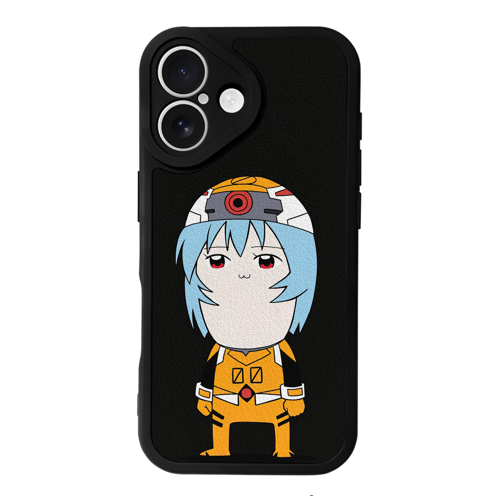 （画像用） EVA 新世紀エヴァンゲリオン 【iPhone 16シリーズ対応】シリコンスマホケース（レザー調） 材質：シリコン
